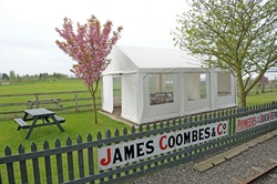 Outdoor party area